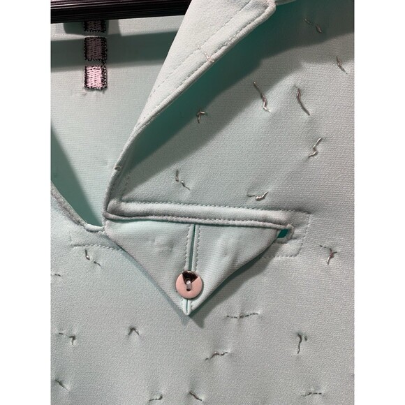 Jamie Sadock Stretch Golf Polo Size M Short Sleeve Pickleball Summer Tennis - Picture 2 of 15